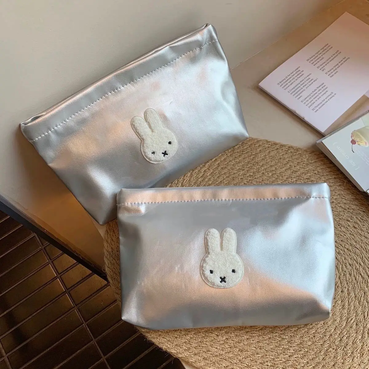 Women'S Japanese Bags - Cartoon Image Miffy Makeup Bag Portable