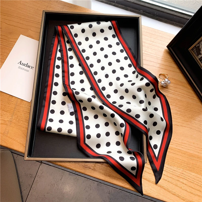 Women Bags Online - Luxury Long Silk Scarf Female Animal