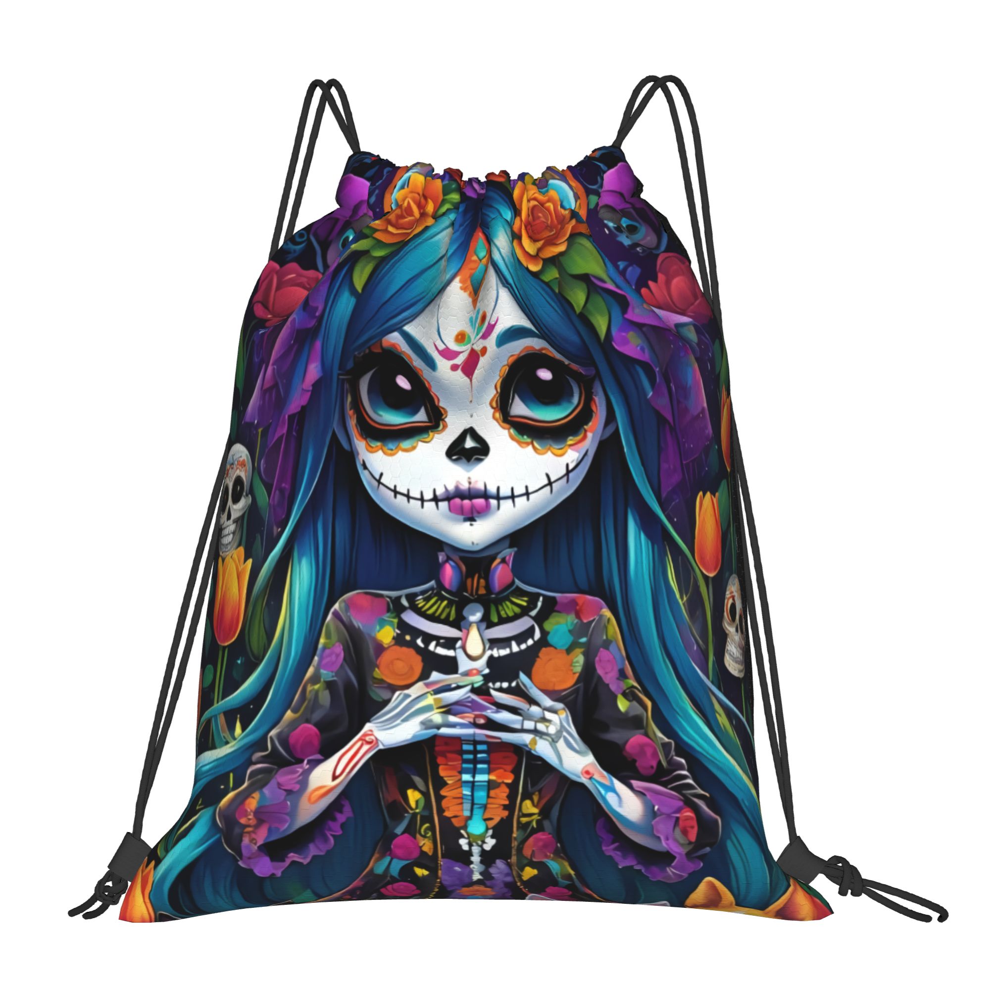 Women'S Yoga Bags - Custom Day of the Dead Gift