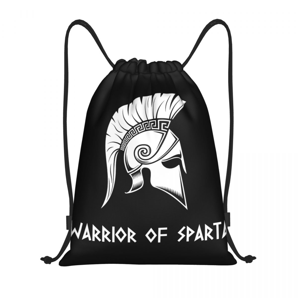 Women'S Yoga Bags - Custom Warrior Of Sparta Drawstring Bag