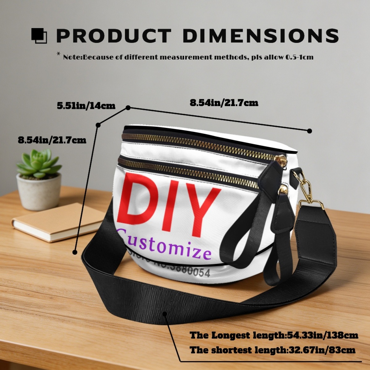 Noisydesigns Custom Image Logo - Women Bags Name ulasan dan harga
