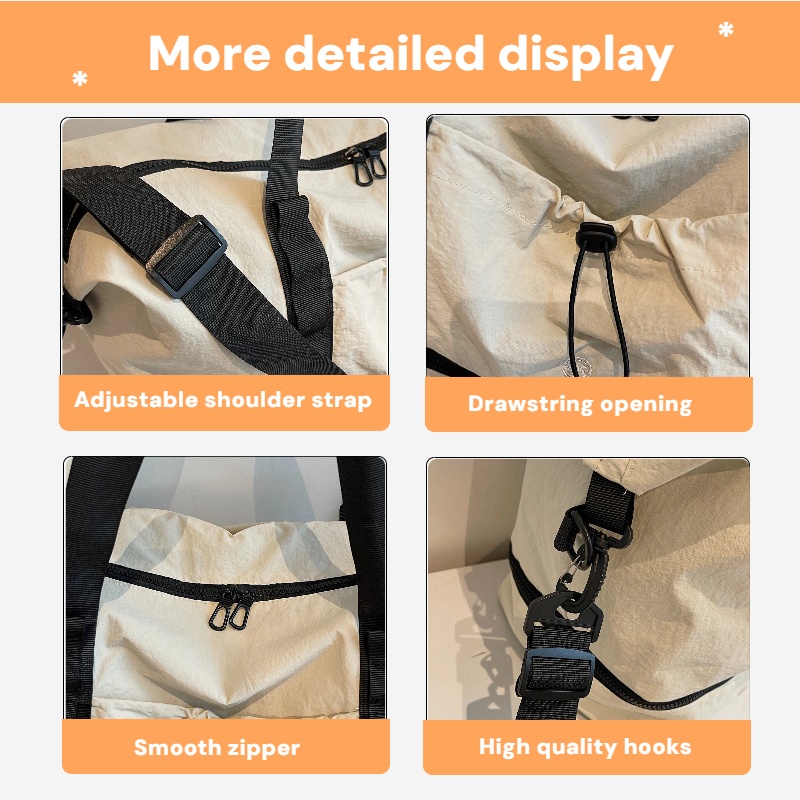 Large Capacity Travel Duffels  - Women'S Yoga Bags ulasan dan harga