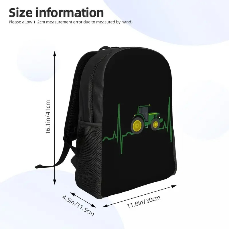 Tractor Heartbeat Laptop Backp - Women Bags College ulasan dan harga
