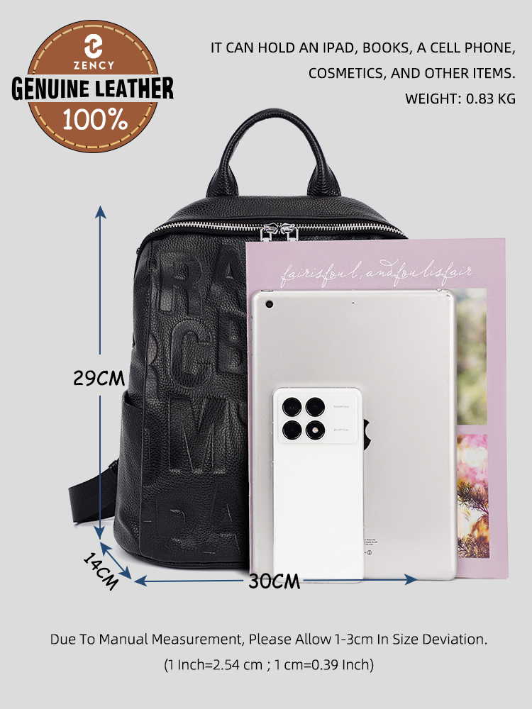 Zency Soft Genuine Leather Wom - Women Bags College ulasan dan harga