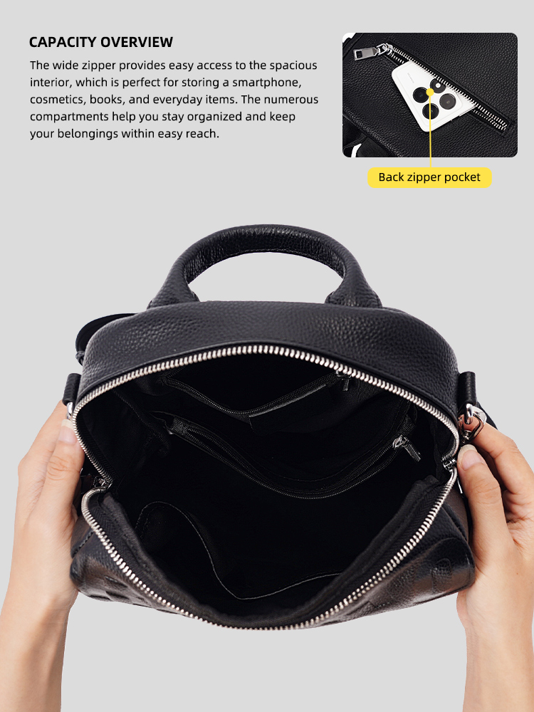 Zency Soft Genuine Leather Wom - Women Bags College ulasan dan harga