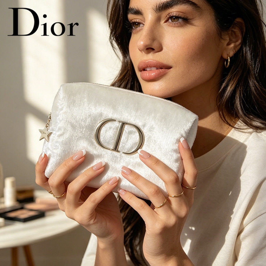 Dior’s Bag White Velvet Travel - Women Bags White ulasan dan harga
