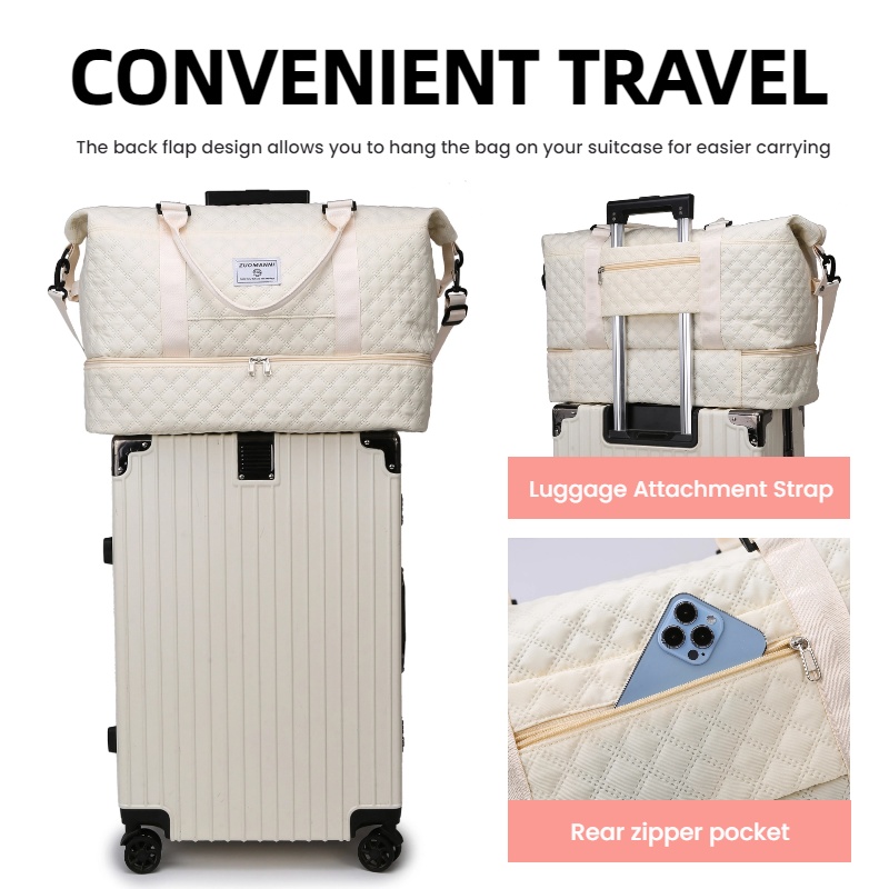 Large Capacity Travel Duffels  - Women'S Yoga Bags ulasan dan harga