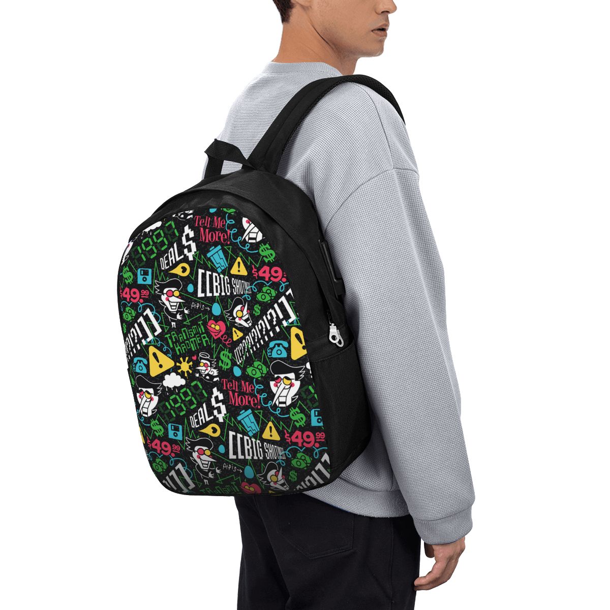 Deltarune SPAMTON G Backpack T - Women Bags College ulasan dan harga