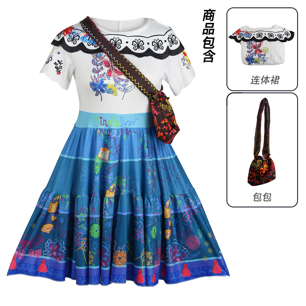 Mexican Princess Dress Mirabel - Women Bags White ulasan dan harga