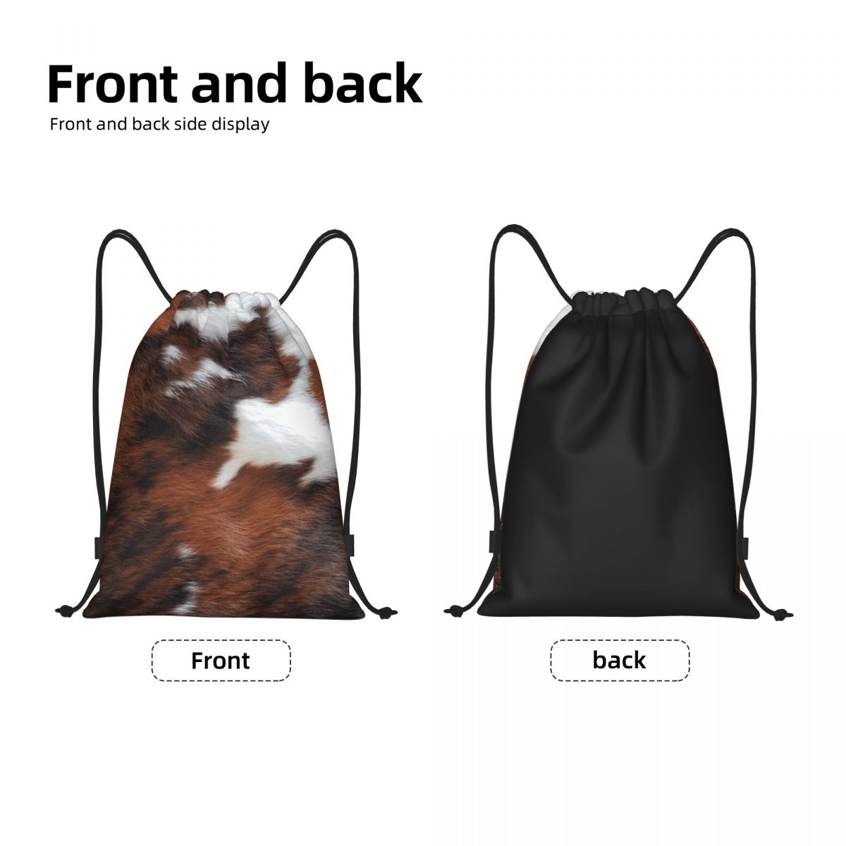 Custom Cowhide Leather Drawstr - Women'S Yoga Bags ulasan dan harga