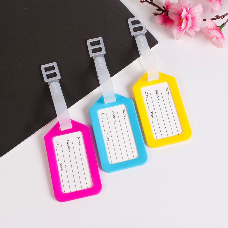 5PCS Luggage Tag Boarding Ship - Women Bags Name ulasan dan harga