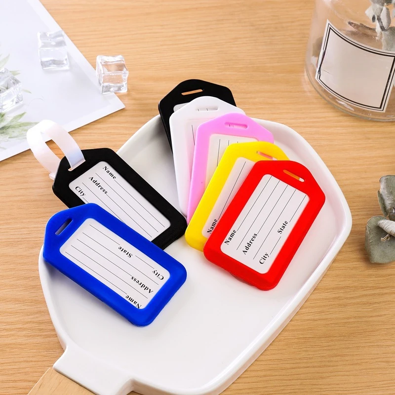 5PCS Luggage Tag Boarding Ship - Women Bags Name ulasan dan harga
