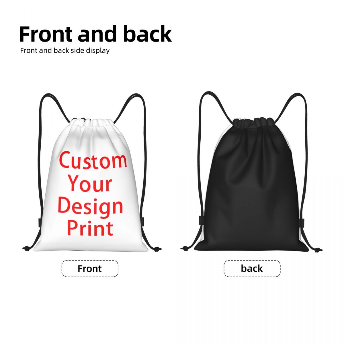 Custom Custom Your Design Draw - Women'S Yoga Bags ulasan dan harga