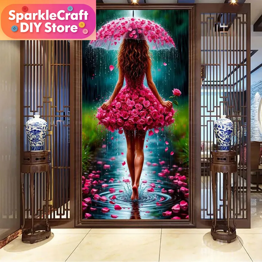 1pc frameless Diy Diamond Art  - Women'S Bags New Collection ulasan dan harga
