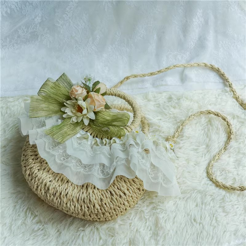 Country-style Lolita lace stra - Women'S Bags Cross Body ulasan dan harga