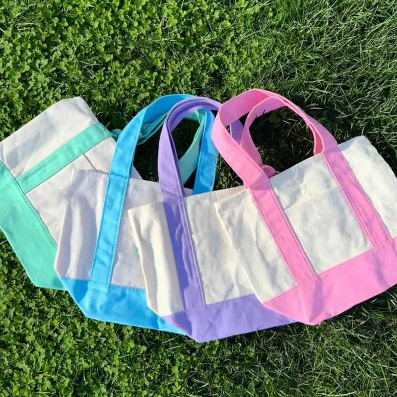 Large Canvas Tote Bag Minimali - Women Bags College ulasan dan harga