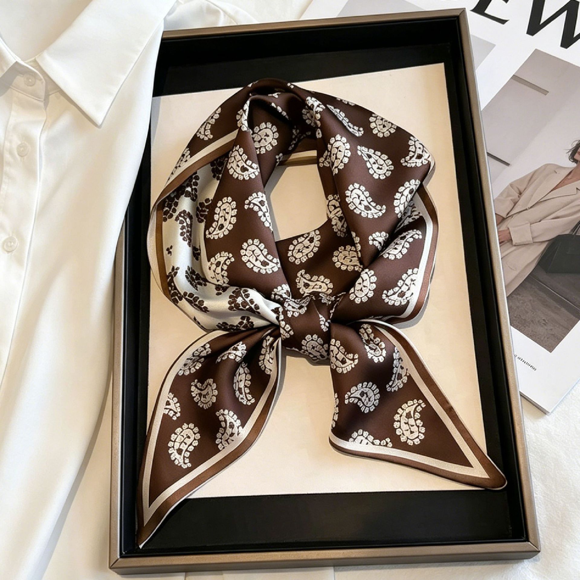 Luxury Long Neckerchief Skinny - Women Bags Online ulasan dan harga