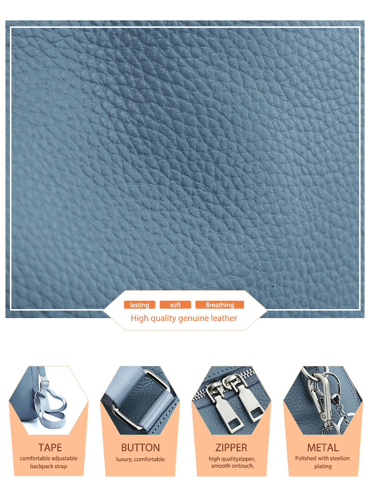 Zency Women's Genuine Leather  - Mini Backpack Women ulasan dan harga