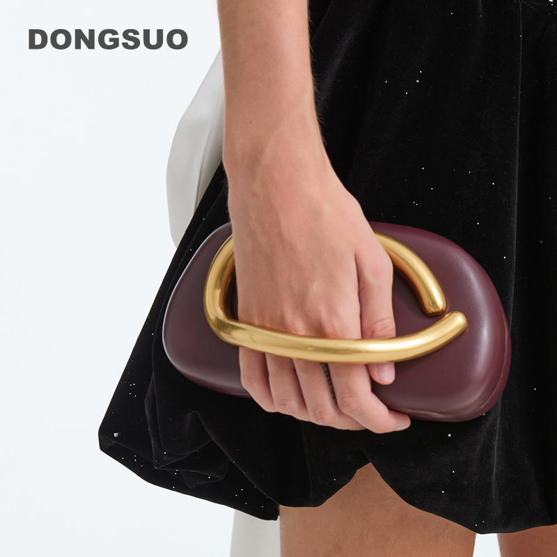 Gold Closure Box Clutch Bag wo - Women Bags Zara ulasan dan harga