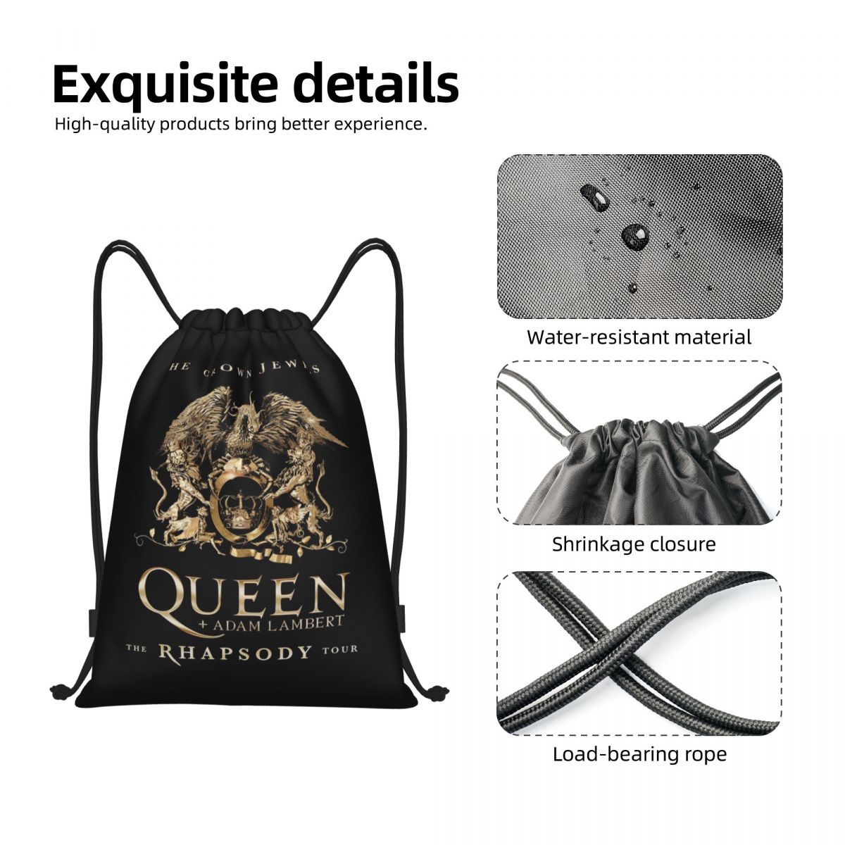 Custom Freddie Mercury Crown D - Women'S Yoga Bags ulasan dan harga