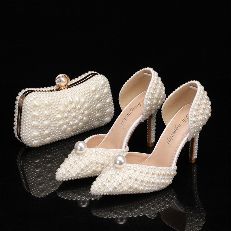 Bag and Shoe Set for Women Pea - Women Bags White ulasan dan harga
