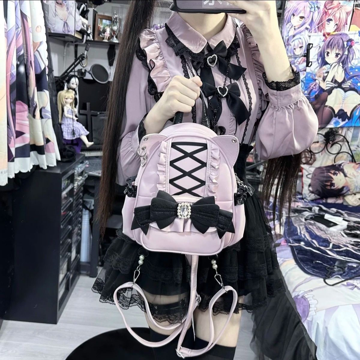 Japanese Jirai Kei Lolita Back - Women'S Japanese Bags ulasan dan harga