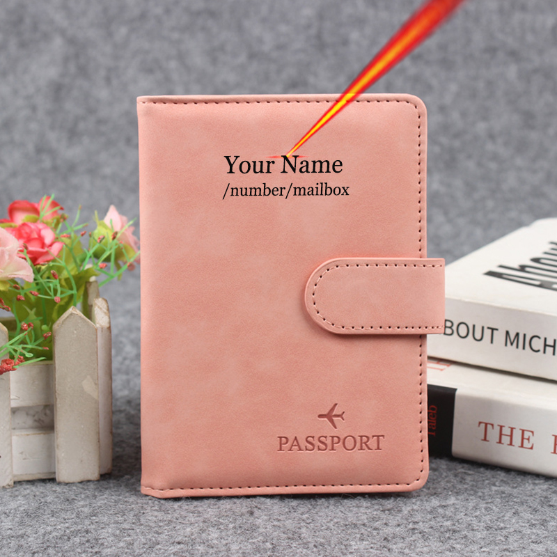 Magnetic Button Passport Cover - Women Bags Name ulasan dan harga