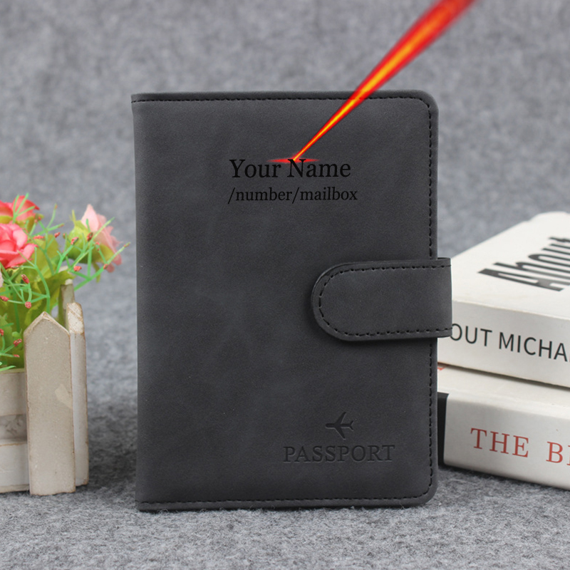 Magnetic Button Passport Cover - Women Bags Name ulasan dan harga