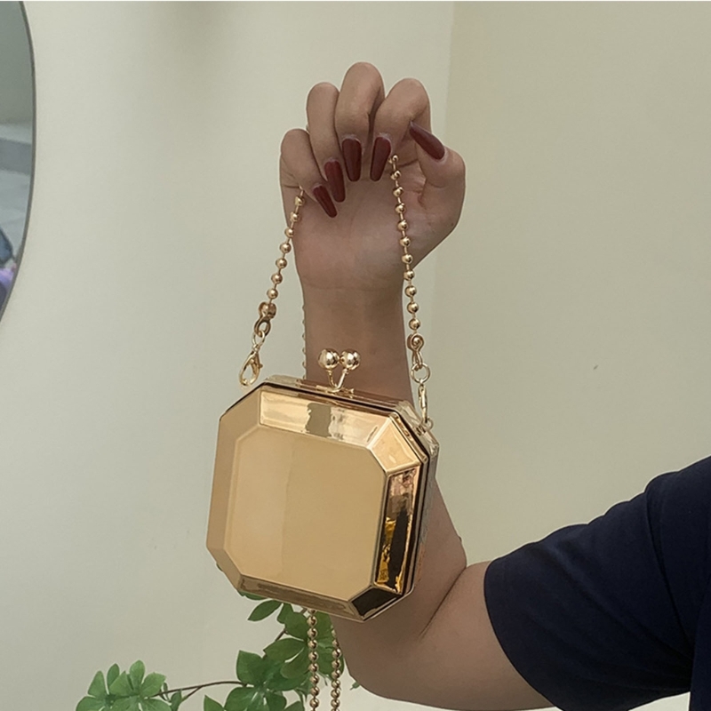 Mini Luxury Gold Party Evening - Women'S Bags Cross Body ulasan dan harga
