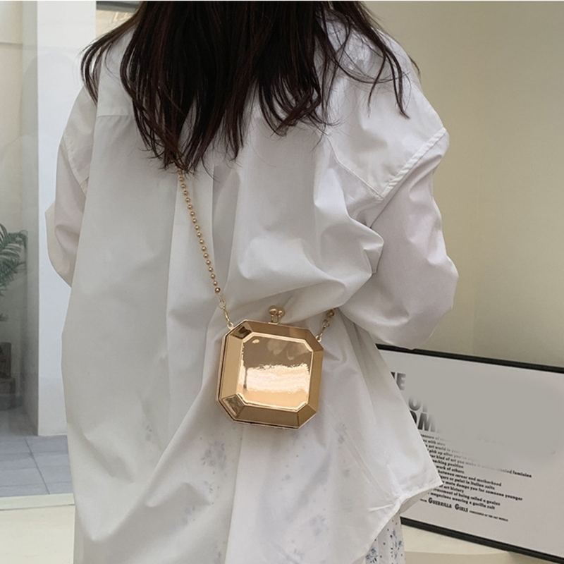 Mini Luxury Gold Party Evening - Women'S Bags Cross Body ulasan dan harga