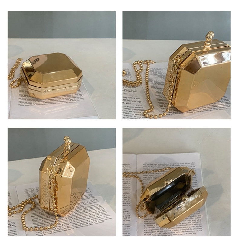 Mini Luxury Gold Party Evening - Women'S Bags Cross Body ulasan dan harga