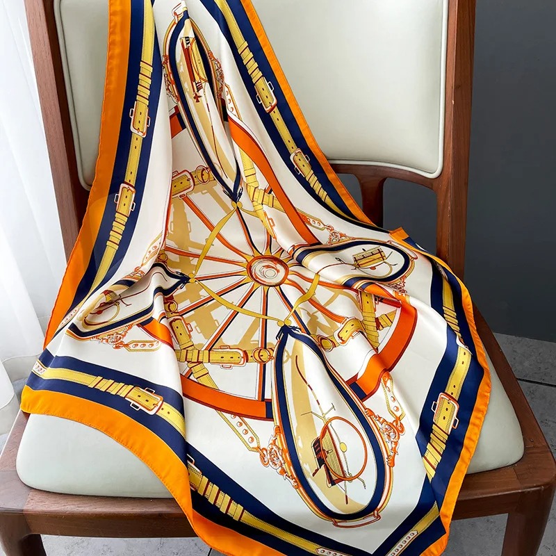 Luxury Design Skinny Silk Squa - Women Bags Online ulasan dan harga