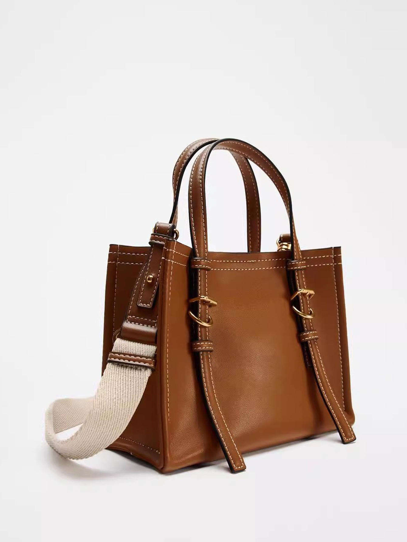 Cross border 2024 brown yellow - Women Bags Zara ulasan dan harga
