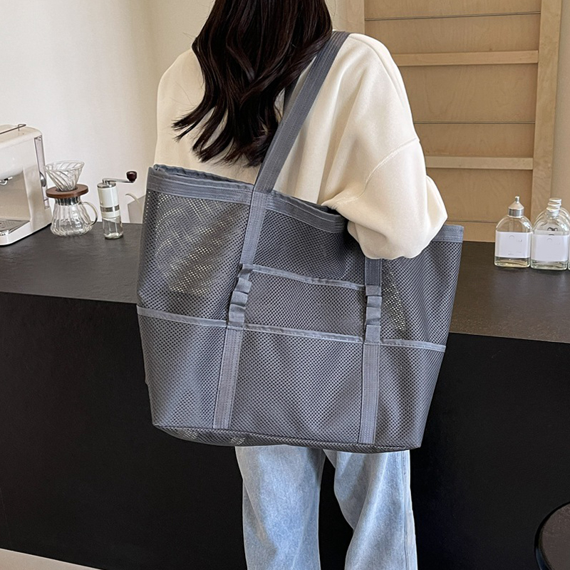 Hollow Large Capacity Makeup S - Women Bags White ulasan dan harga