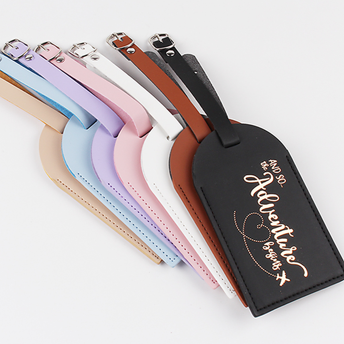1PC Women Men PU Leather Lugga - Women Bags Name ulasan dan harga