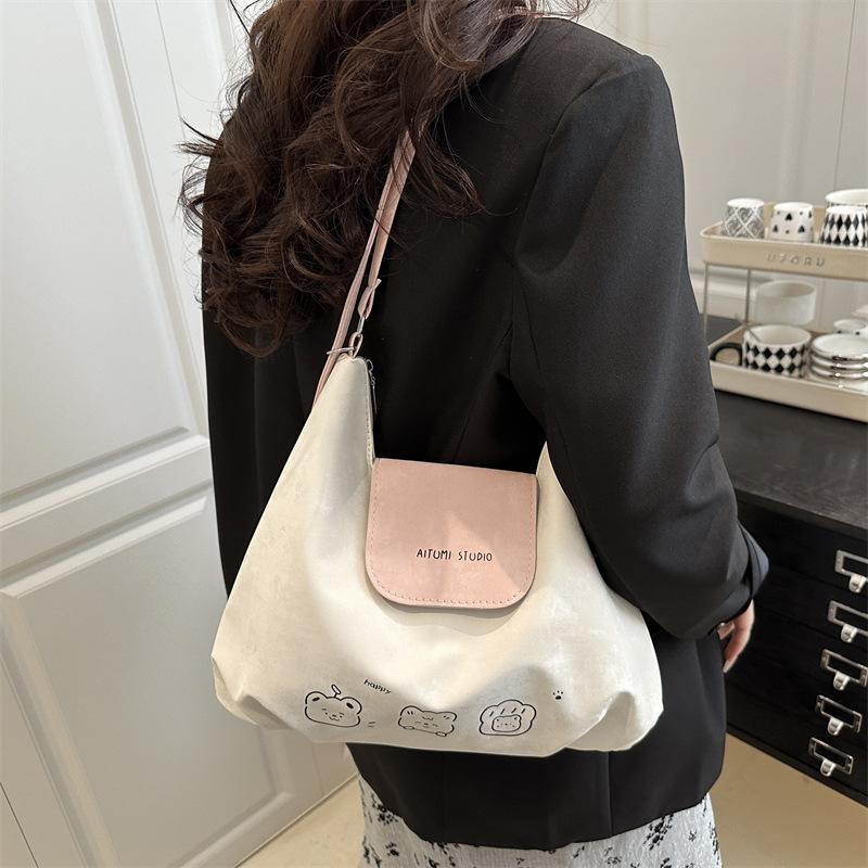 NEW Cute Cartoon Shoulder Bag  - Women Bags White ulasan dan harga