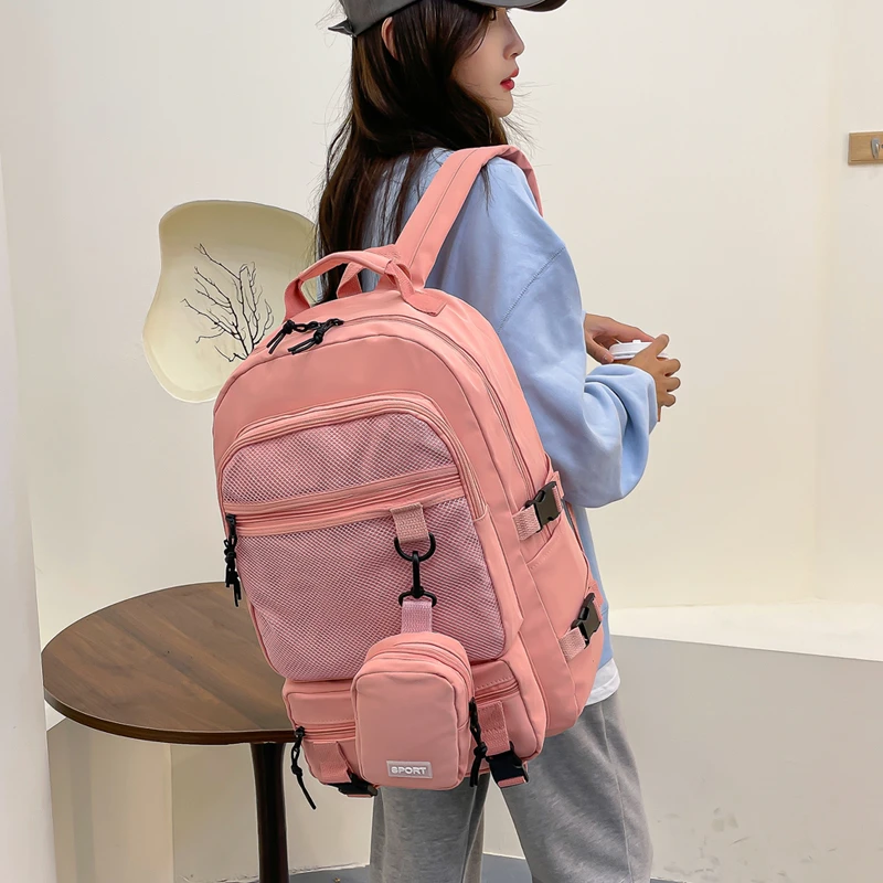 Hot Selling Solid Color Multi  - Mini Backpack Women ulasan dan harga