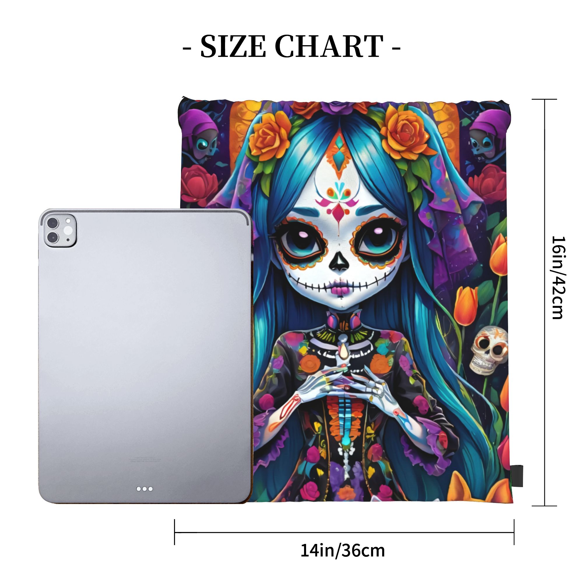 Custom Day of the Dead Gift Sk - Women'S Yoga Bags ulasan dan harga