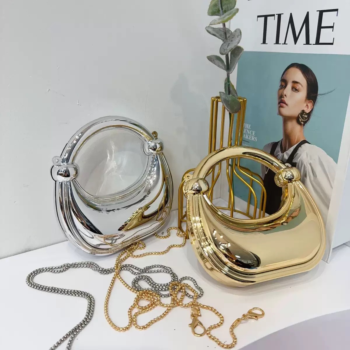 Mini Golden Evening Bag Purses - Women Bags Online ulasan dan harga