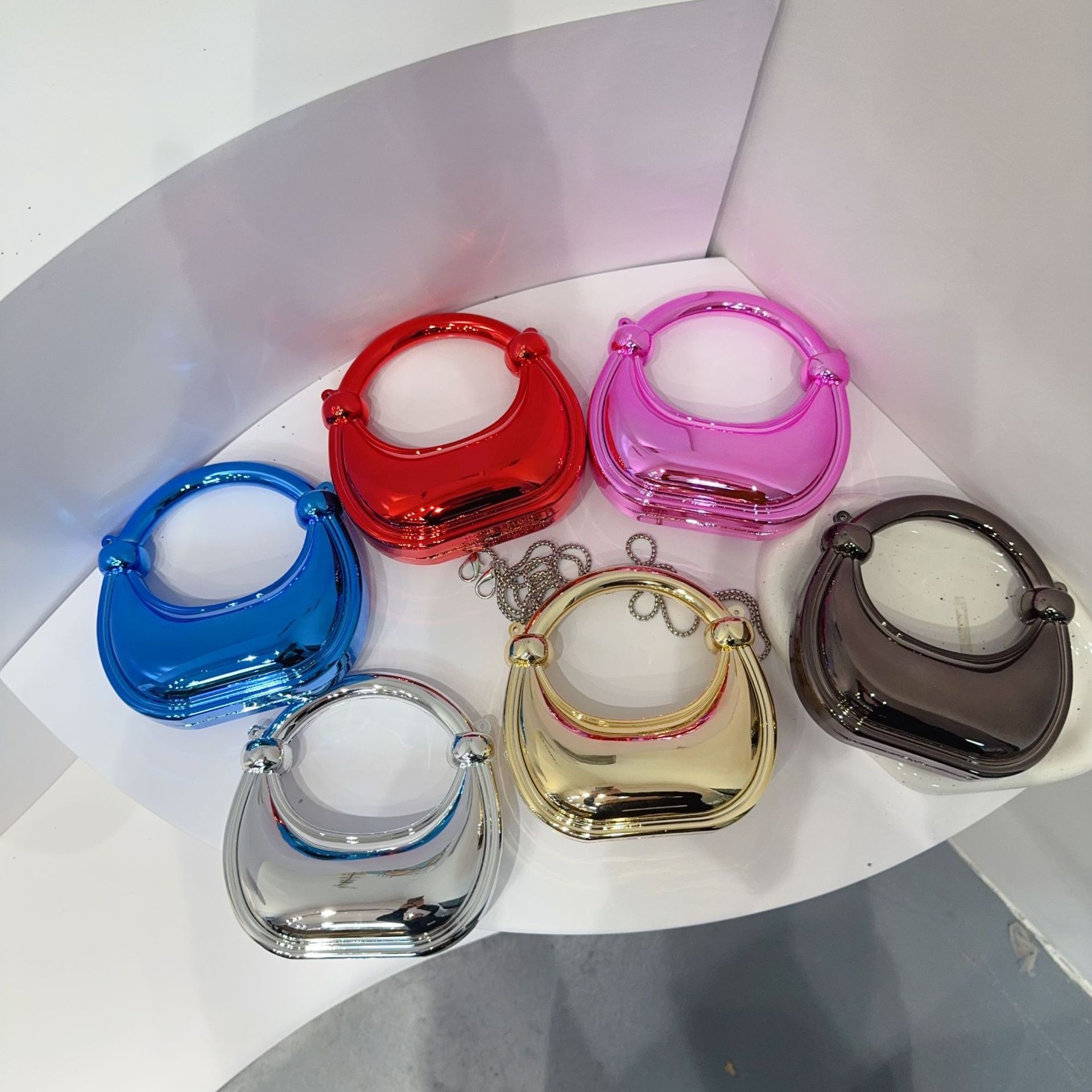Mini Golden Evening Bag Purses - Women Bags Online ulasan dan harga