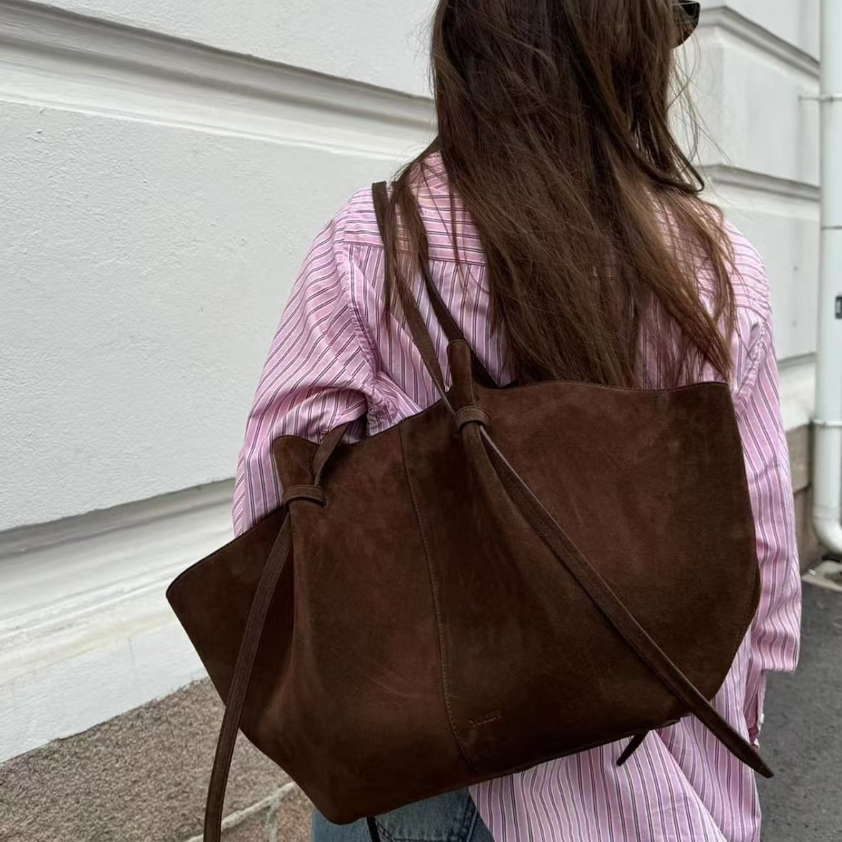 Faux Suede Tote Bags For Women - Women Bags Name ulasan dan harga