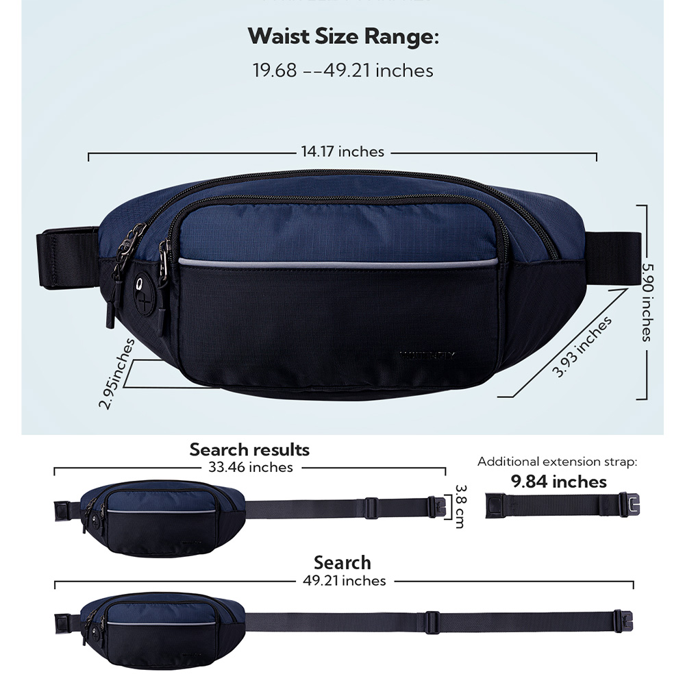 WATERFLY Fanny Pack Waist Bag  - Women'S Bags Cross Body ulasan dan harga