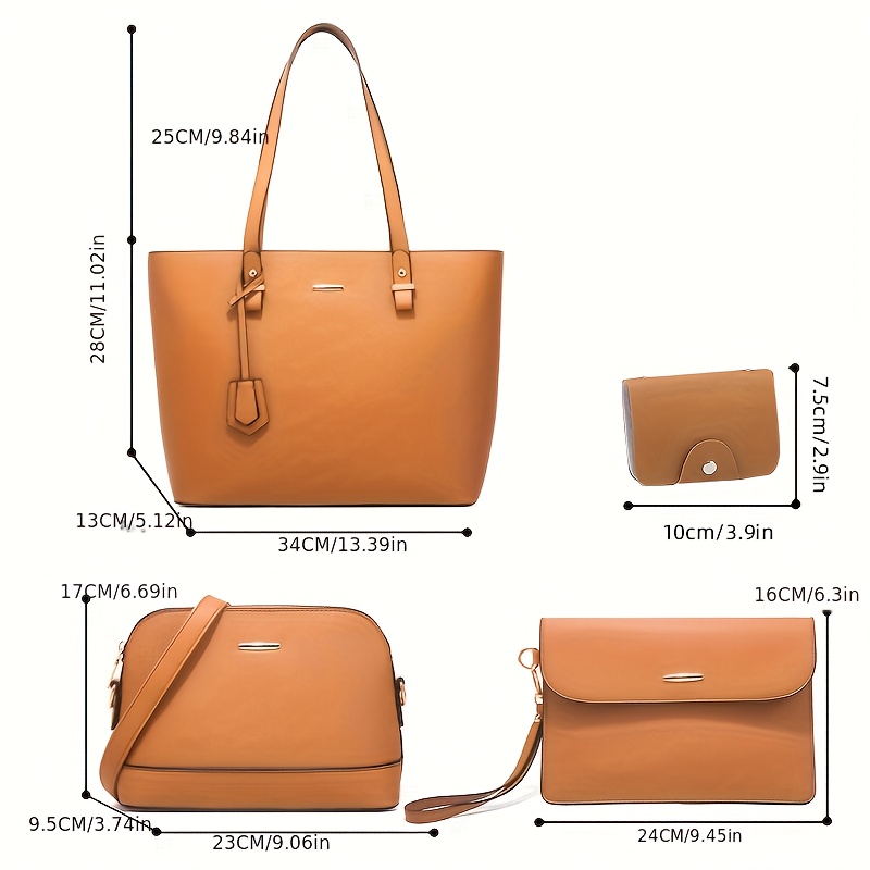4pcs Fashion Women's Bag Sets  - Women'S Bags Cross Body ulasan dan harga