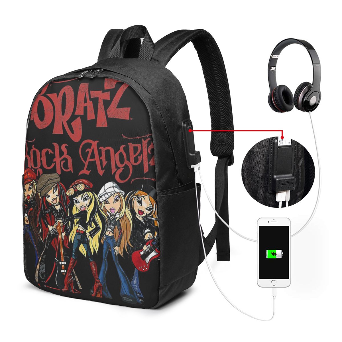 Bratz Rock Angelz Group Shot B - Women Bags College ulasan dan harga