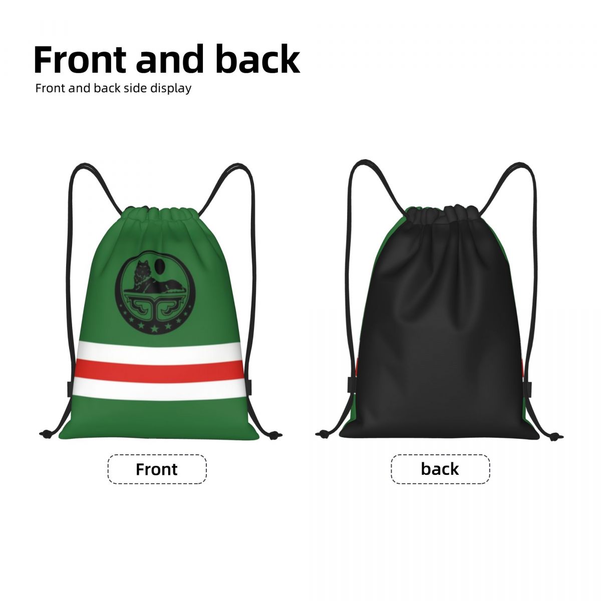 Custom Chechen Borz Drawstring - Women'S Yoga Bags ulasan dan harga